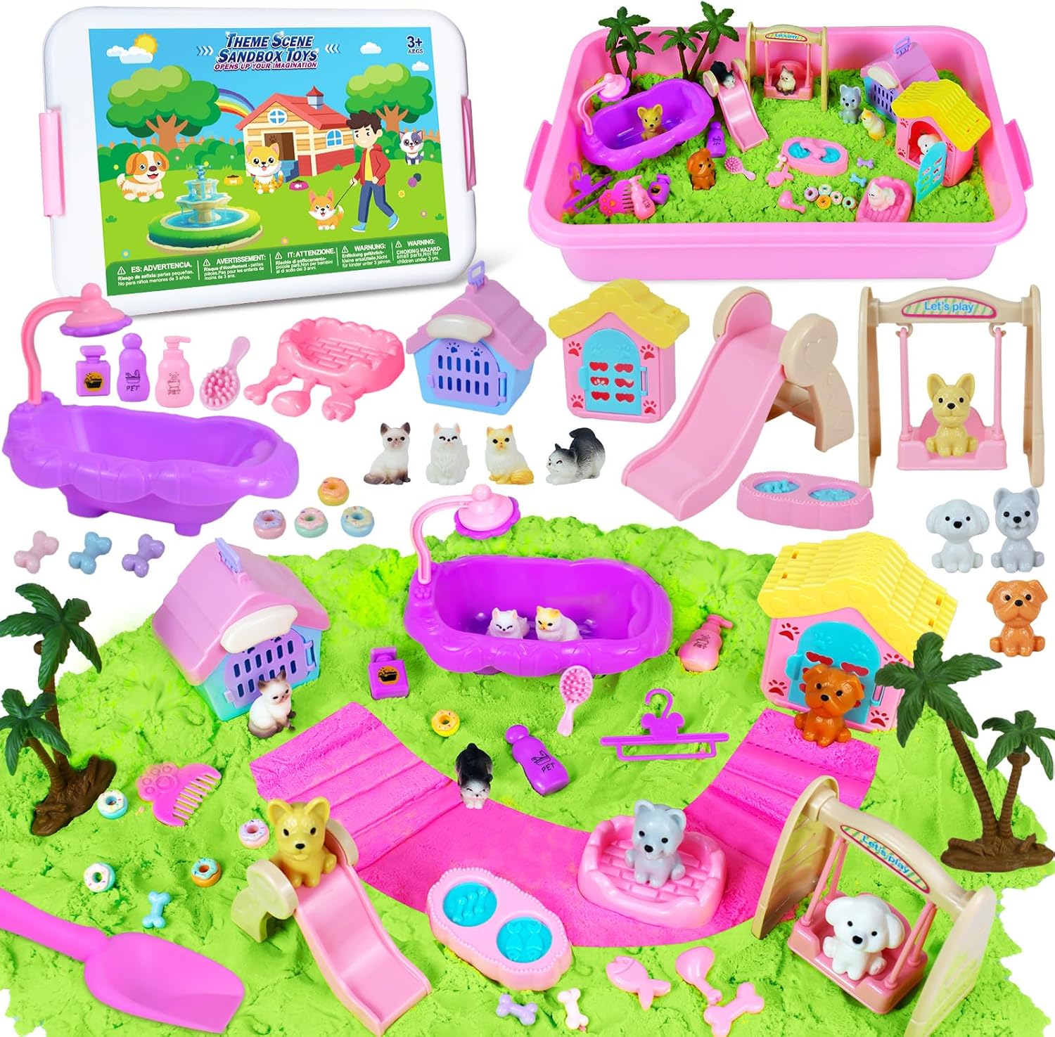 Pet Sensory Bin, Cat...