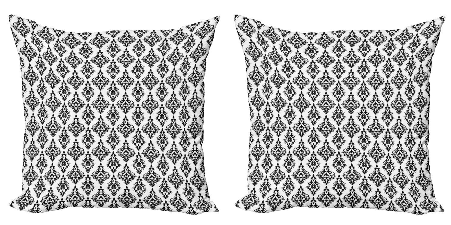 ABAKUHAUS Libellula Federe Cuscini Set di 2, Royal Rose Petali