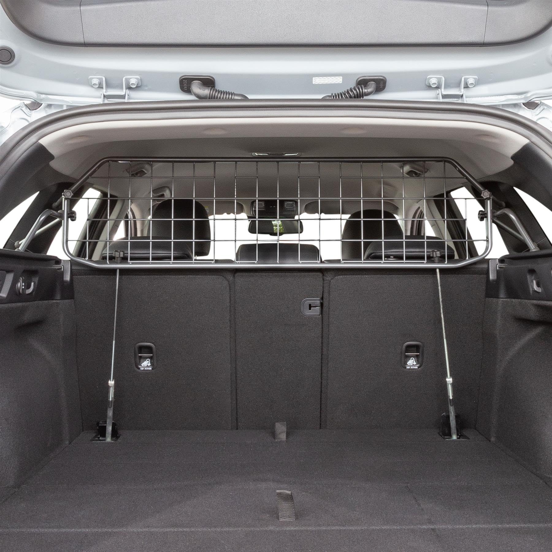 Travall Dog Guard compatible with Kia Ceed (2018-Current) [Sportswagon] Vehicle Specific Boot Guard Tailored Fit Luggage Pet Barrier Separator Heavy Duty Powder Coated Steel