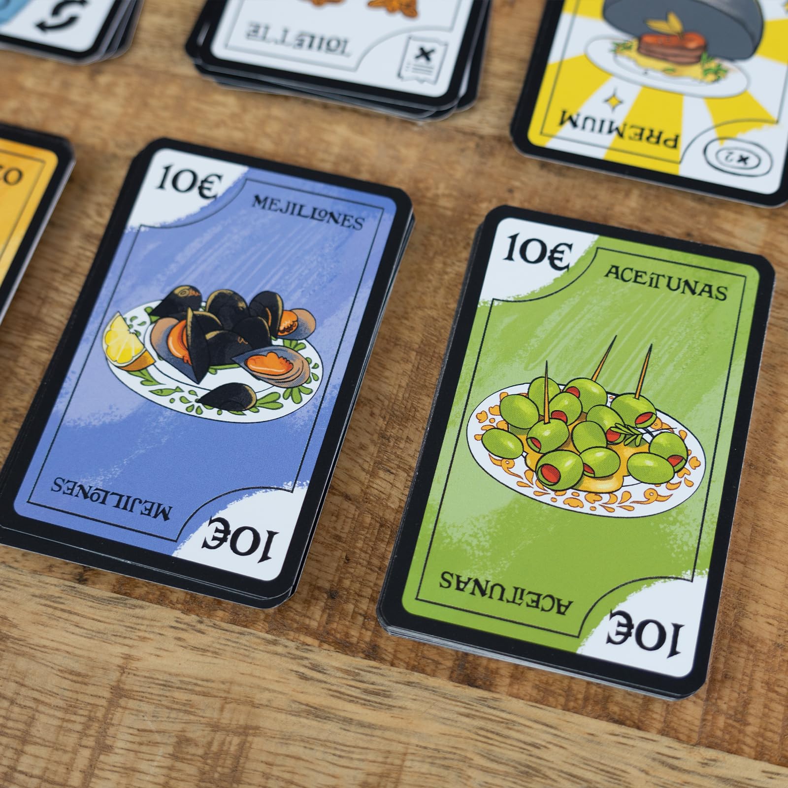 2Tomatoes Games | La Cuenta | Juego de Cartas de Tapas y Risas | Partidas Rápidas 10-20 min | ¿Quién se quedará sin dinero? | 3-8 Jugadores | Multilingüe