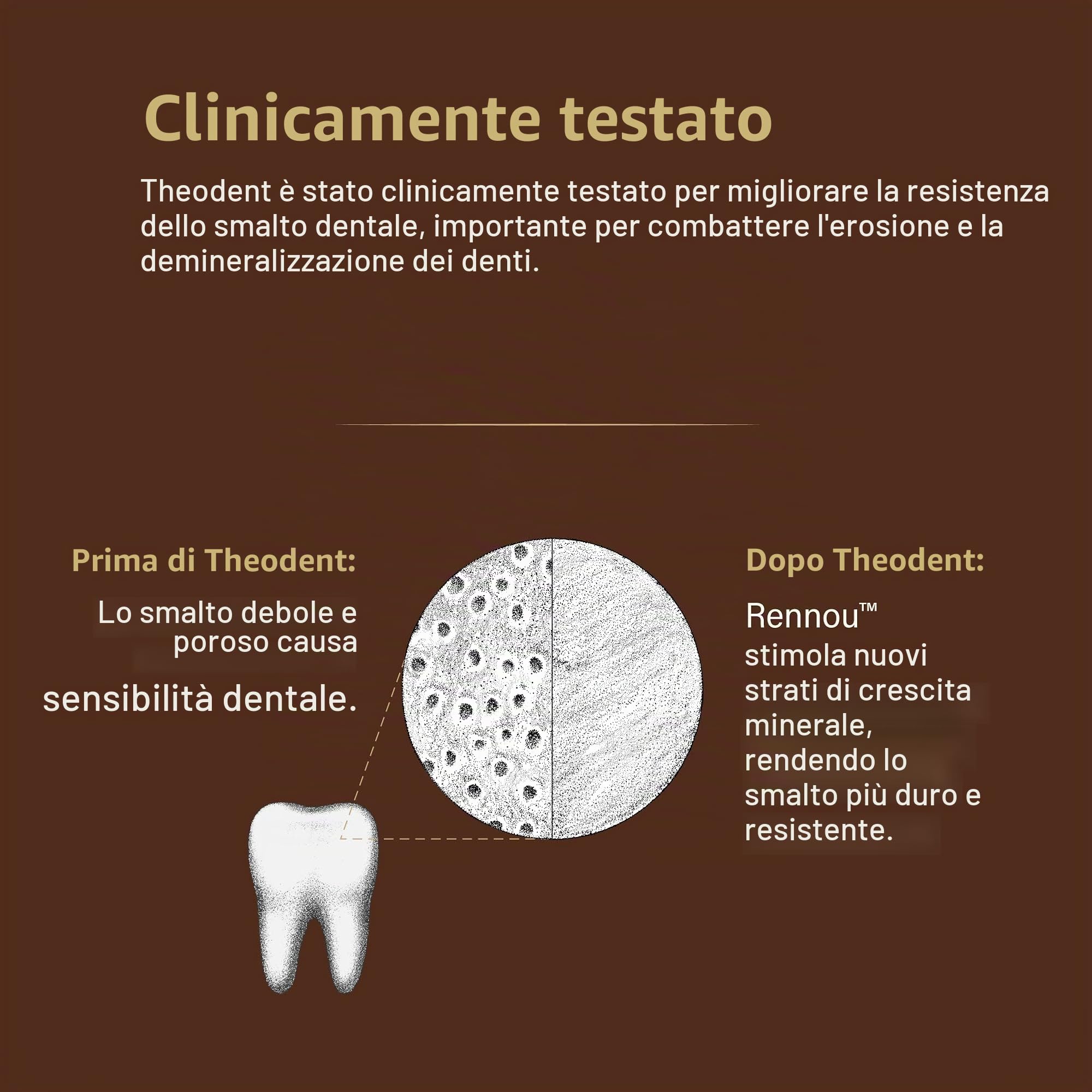 Theodent Kids Dentifricio per Bambini - Senza Fluoro con Rennou - Cura dello Smalto - Senza SLS - Gusto Cioccolato - 96,4 g