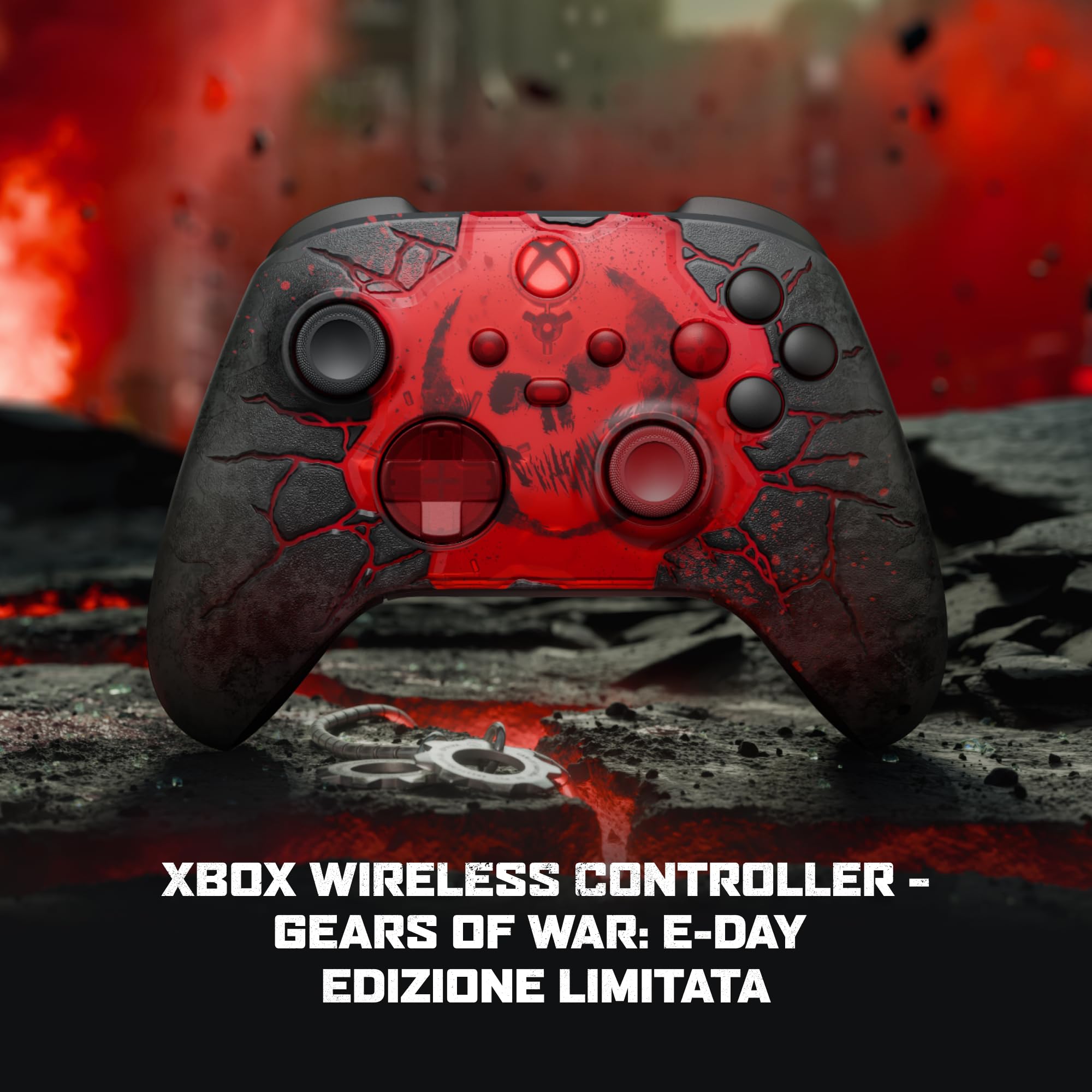 Xbox Wireless Controller – Gears of War: E-Day Edizione Limitata Series X|S, One, PC, TV, dispositivi mobili e altro ancora