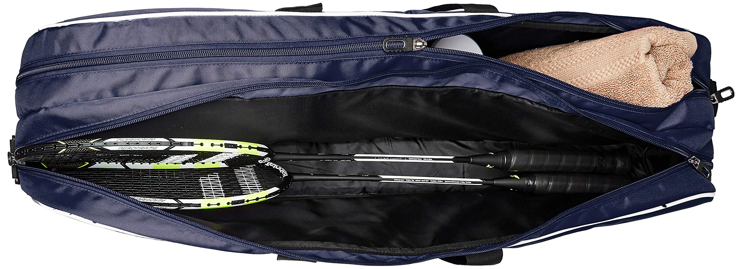 Amazon Brand - Solimo Polyester Badminton Kit Bag, Rapid ( Blue) 1