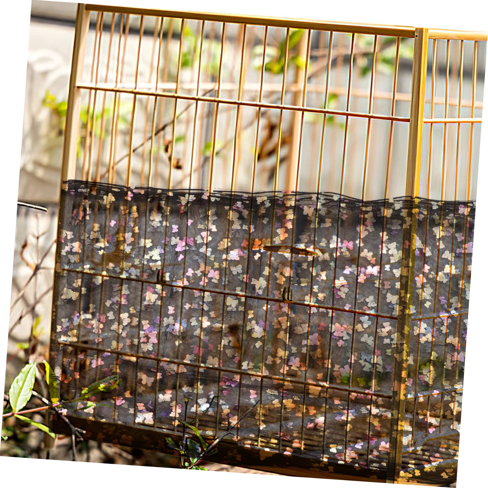 ABOOFAN 4stücke Vogelkäfig Abdeckung Aus Netzstoff Atmungsaktive Schutzhülle Verstellbare Käfigabdeckung Für Papageien Und Vögel Zum Schutz Vor Und Schmutz Umfang