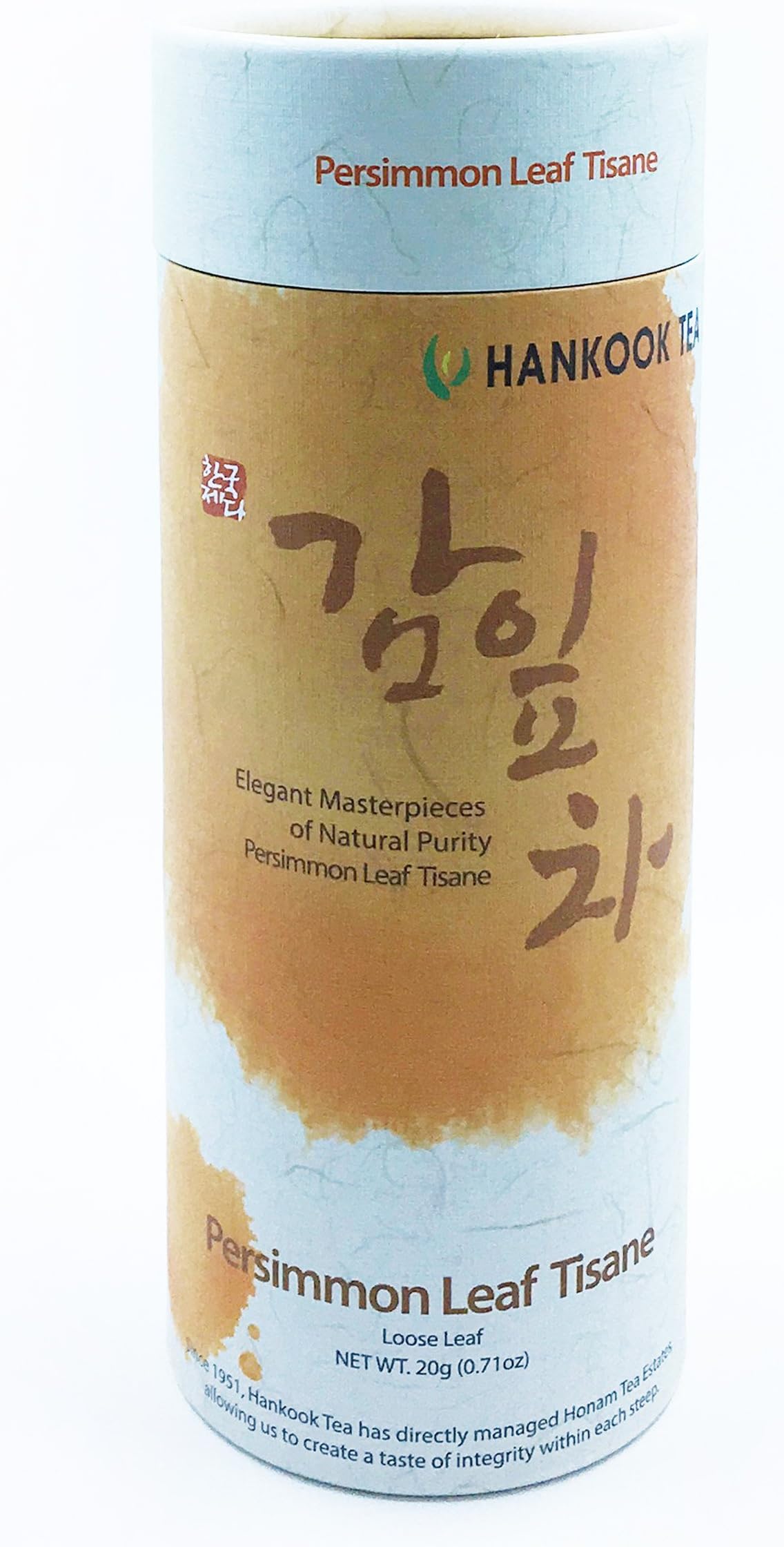 Hankook Tea Persimmon Leaf Tisane, Unflavored, 0.71 oz