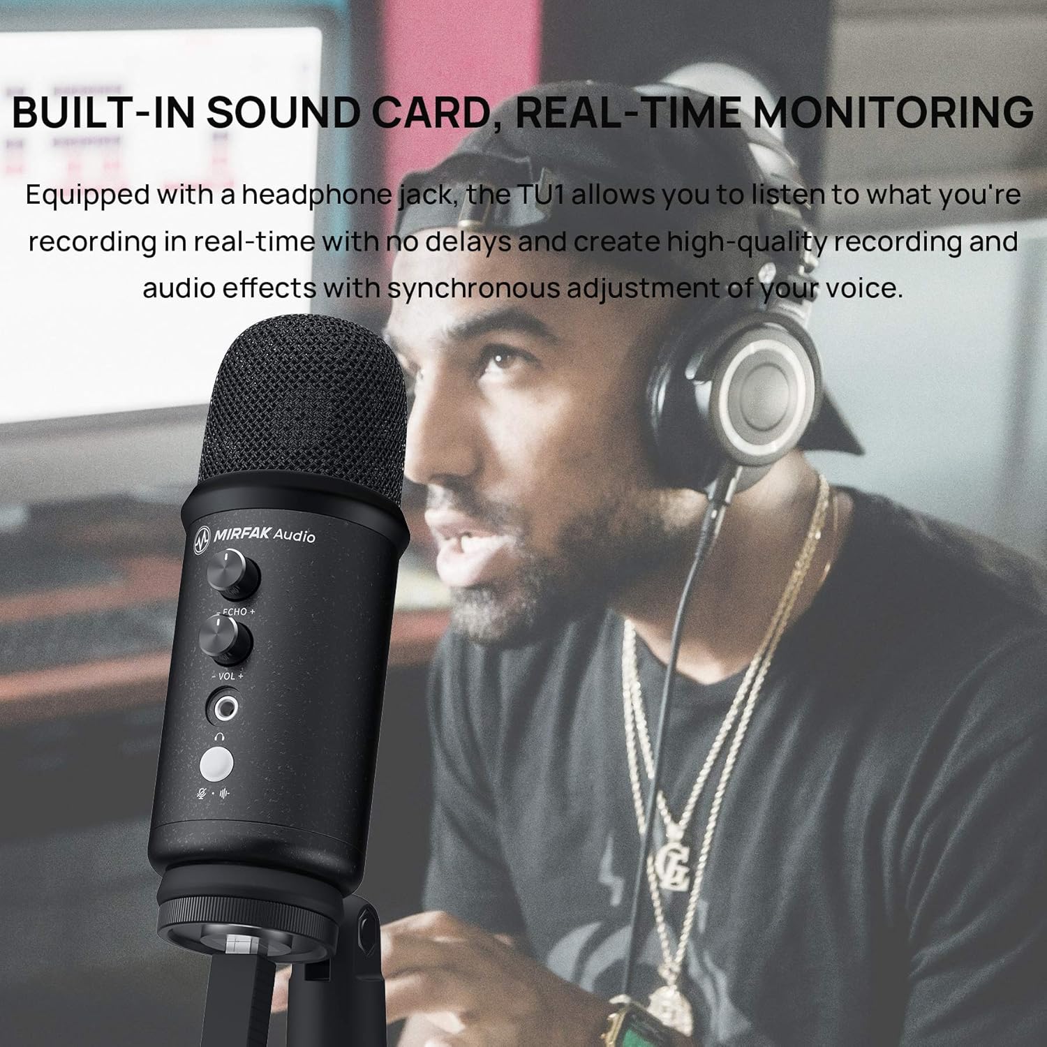 Blасk Frіdау 🔥 Mirfak TU1 USB Desktop Microphone, Plug and Play USB Microphone with Pop-Filter & Tripod Stand for Streaming, Karaoke, Gaming, Vocal Recordings, YouTube Videos, Compatible with iOS/Windows Uр Tо 60% оƒƒ Mirfak TU1 USB Desktop Microphone, Plug and Play USB Microphone with Pop-Filter & Tripod Stand for Streaming, Karaoke, Gaming, Vocal Recordings, YouTube Videos, Compatible with iOS/Windows