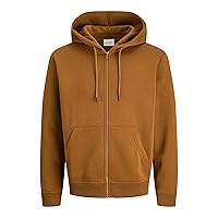 JACK & JONES Zip Hoodie Plain Zip Hoodie Monks Robe XL Monks Robe XL