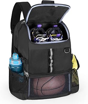 GAMBARUS バスケットボール リュック 黒 Amazon | GOBUROS バスケ リュック バスケットボール バッグ