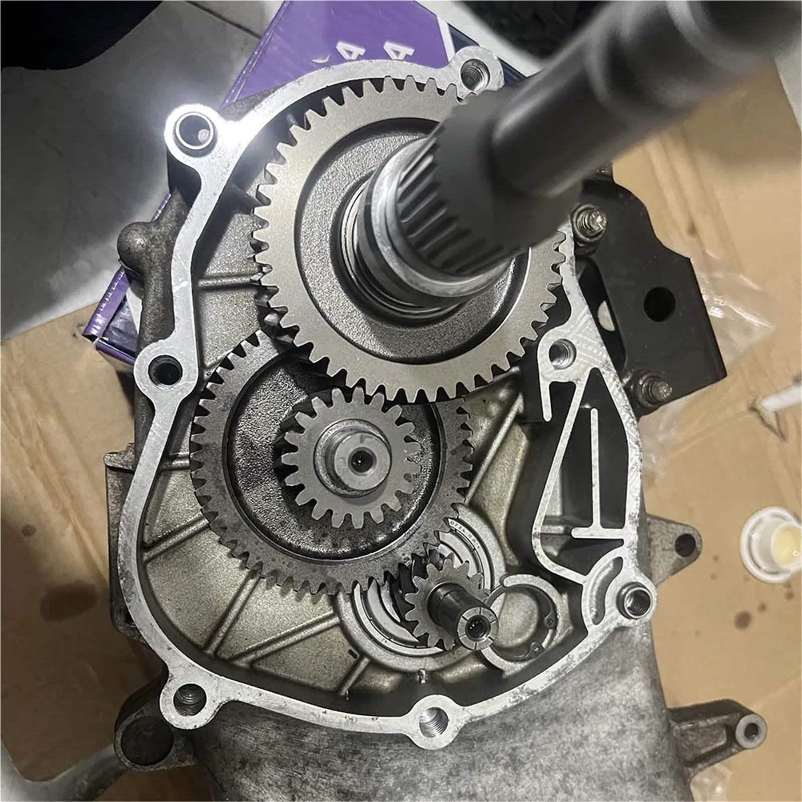 Schalldämpferdichtung Passend für Piaggio Vespa GTS 300 250 125 GTV GT MP3 BEVERLY X7 X9 Motorzylinder Getriebe Kurbelgehäuse Kupplungsdeckel