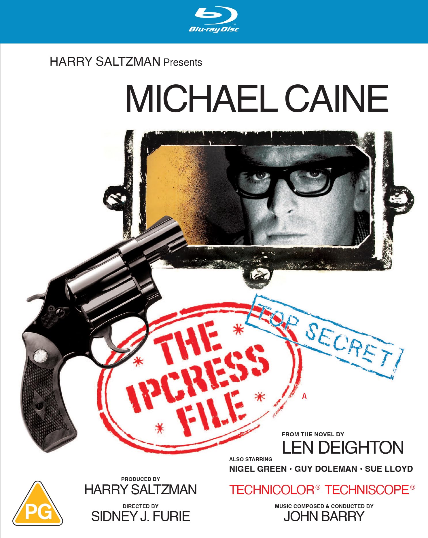 The Ipcress File Blu-Ray [Region B]