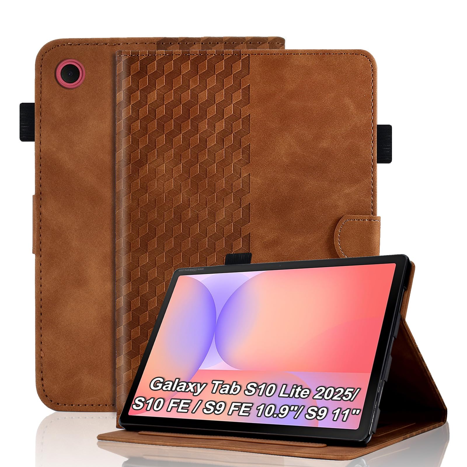 Case for Honor Pad X8a 11 Inch Tablet 2024 Protective Case Premium Leather Folio Smart Case with Auto Sleep/Wake Pen Holder Card Slot for Honor Pad X8a- Dark Green — view 170
