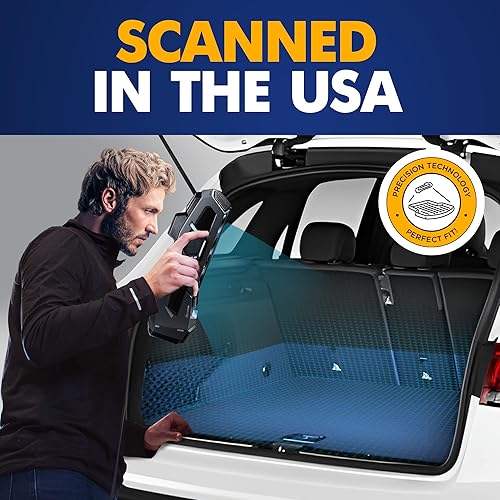 Miniatura 2 de Forro de carga prémium para Mercedes-Benz GLC Coupe Crossover 2015-2023 - 100% protección - Tapete de maletero de automóvil de ajuste personalizado