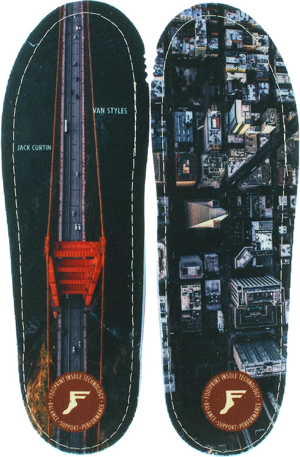 Footprint Orthotic Insoles Gamechanger Van Styles Curtain Custom Orthotics Insoles - 6/6.5