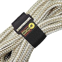 Vista 13 de Correas superelásticas Wrap-It Storage – 9 pulgadas (paquete de 10) – Correas elásticas para la gestión de cables de extensión, almacenamiento