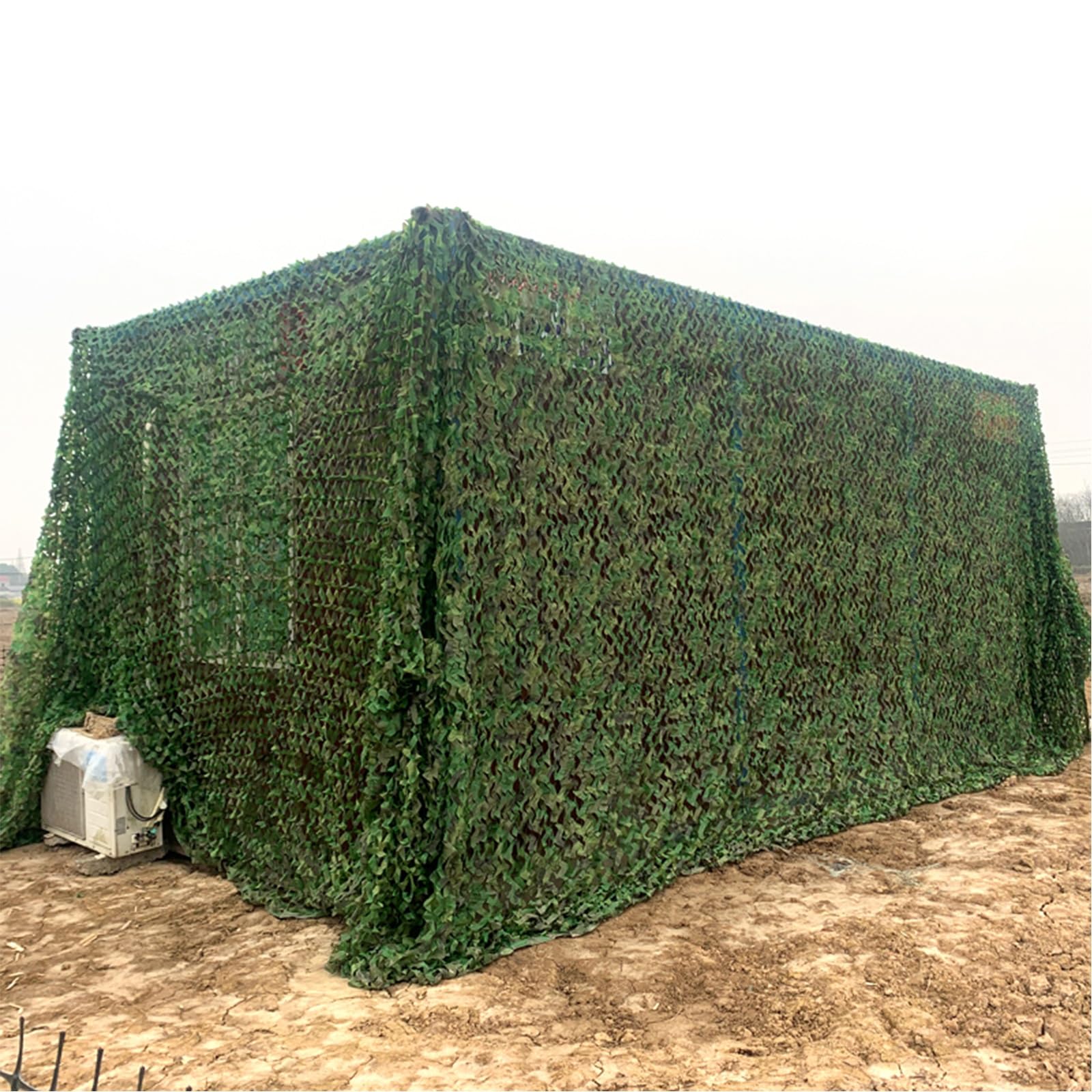 Malla De Camuflaje De Camuflaje Militar, Red De Camuflaje Exteriores, 2m 3.0m 4.0m 5m 6m 7m 10m 11m 12m 15m, Red De Sombra A La Terraza, para Cámping Caza Decoración Abrigo(1.5X14.0m)