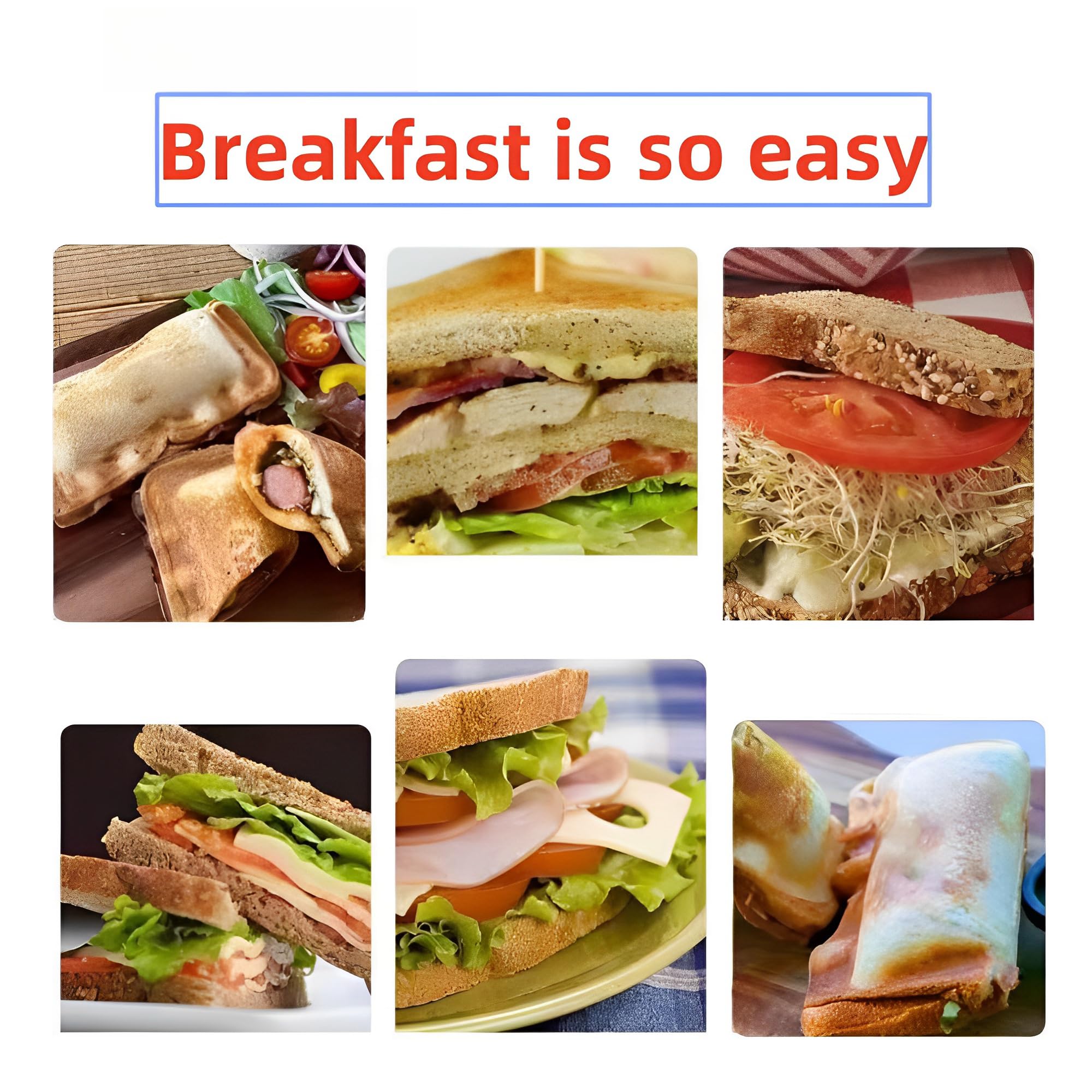 Amazon.com: Generic 4w1h Sandwich Maker - Portable Non-Stick Pan