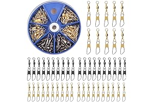 AGOOL Barrel Swivel Snap Kit: End Fishing Frustration