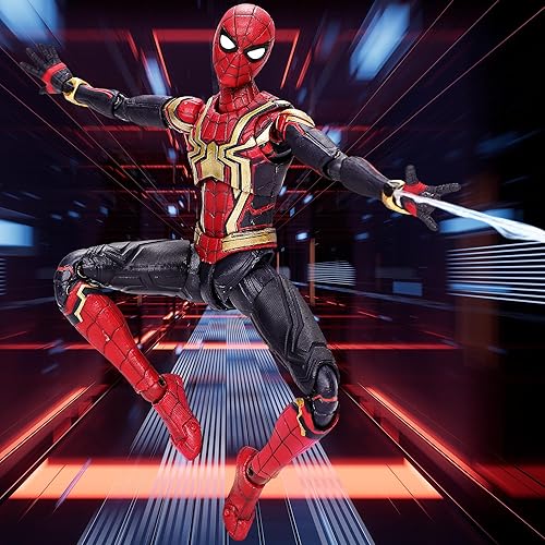 Miniatura 4 de Movie Themed Action Figure Doll Movable Toy with 9 Accessories, Classic Upgrade Suit Game Edition Hand Home Office Decoration Flexible Model for