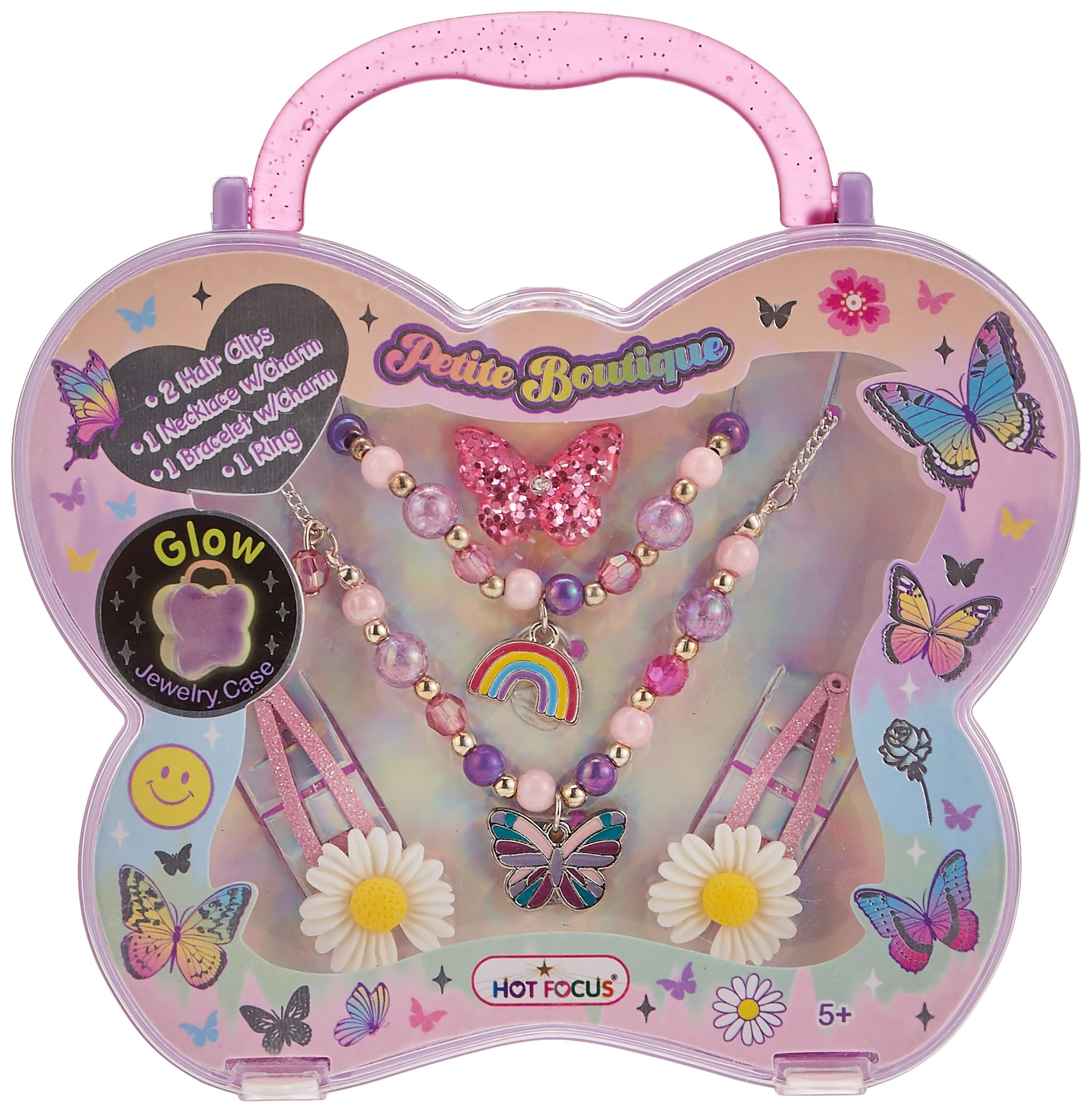 Hot Focus800TB Petite Boutique Glow Jewelry Set