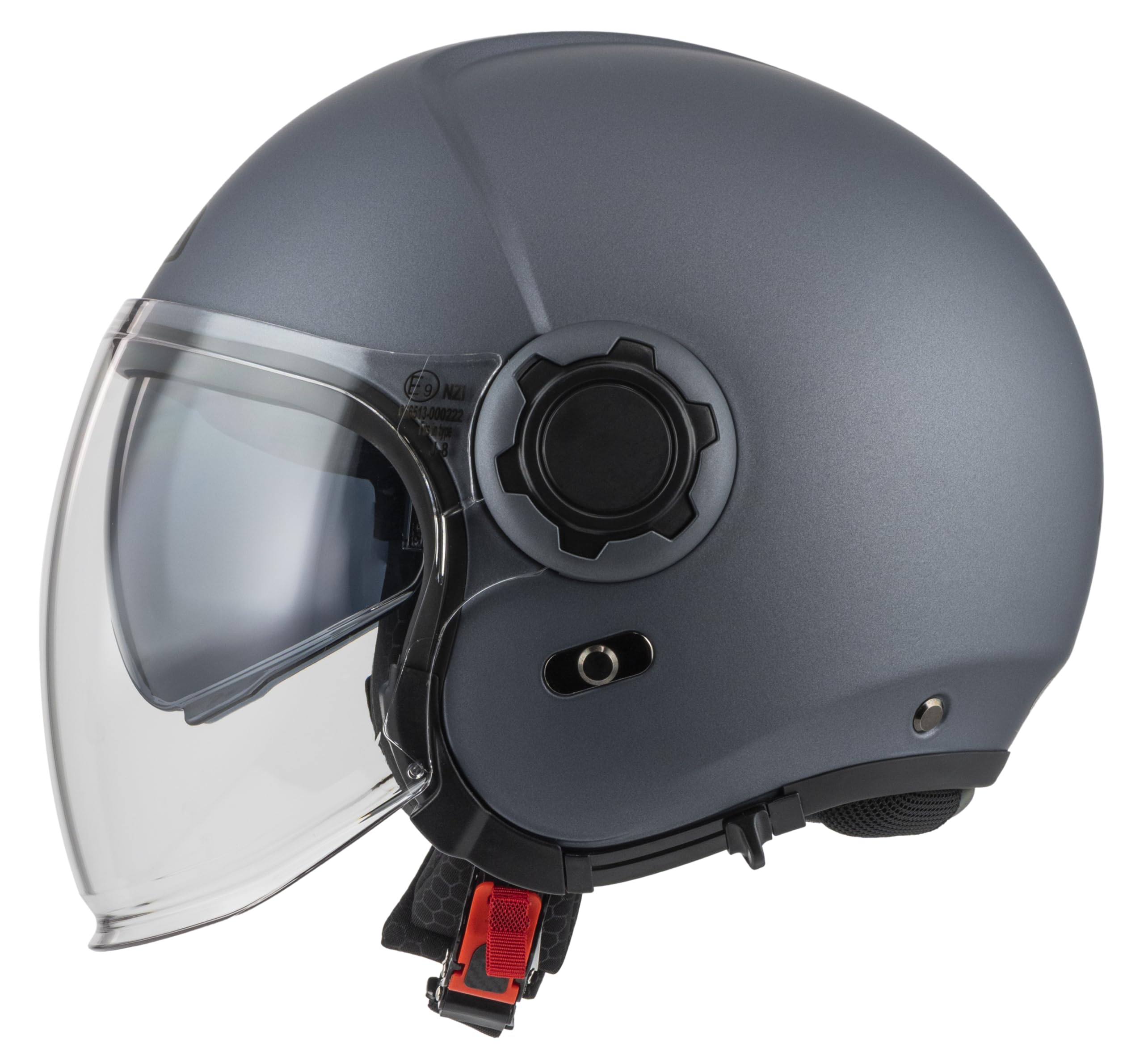 NZI RINGWAY2 Duo Casco Abierto de Motocicleta con Visera Interior Oscura