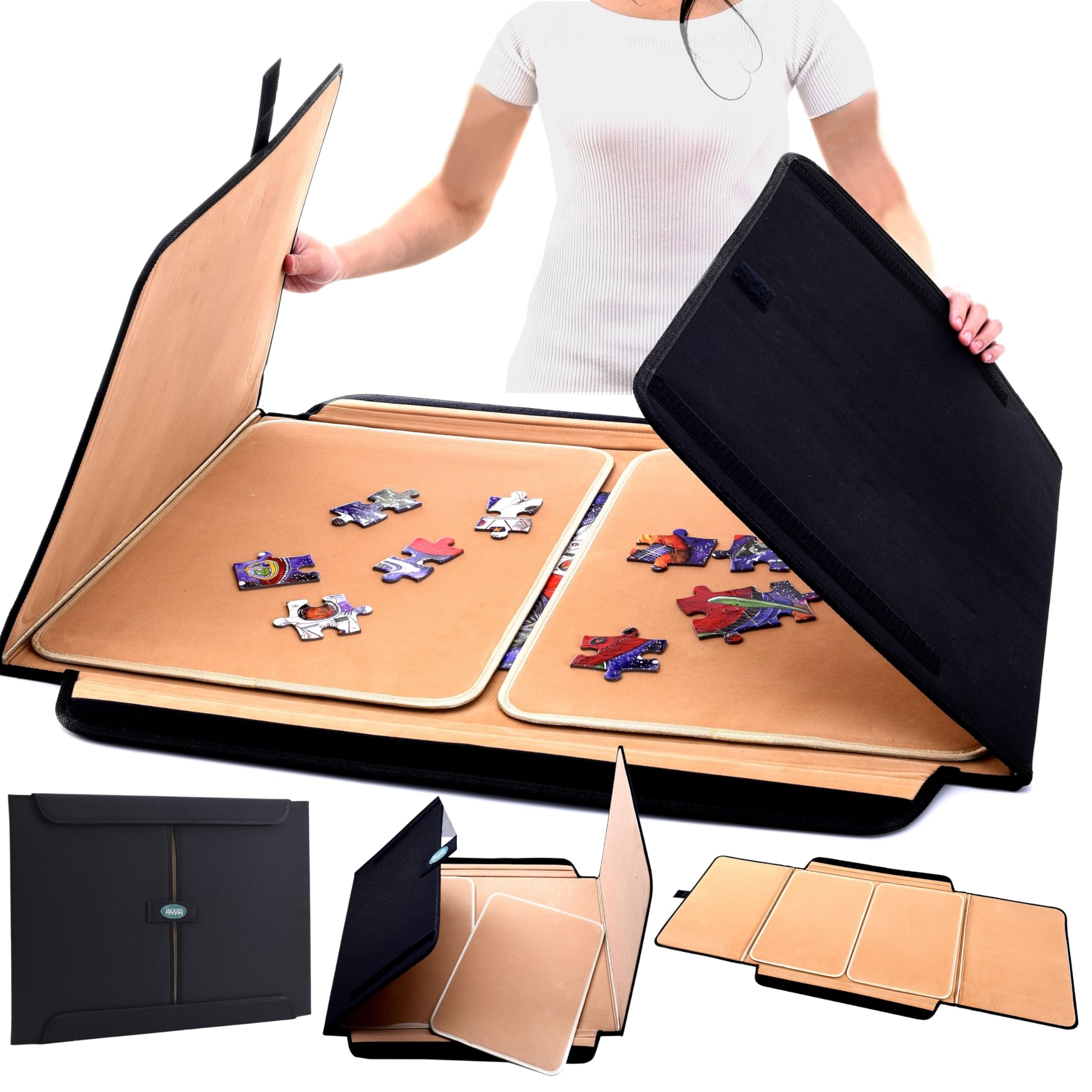 Jaques of London Premium Jigsaw Board | 1000pc Jigsaw Puzzle Mat ...