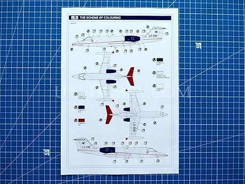Miniatura 7 de Amodel 72295-1/72 - Learjet-35A LX-ONE, PT-LOE Juego de maquetas a escala