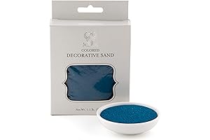 Weddingstar, Oasis Blue Crystalline Quartz Sand: Exquisite Grace for Your Wedding