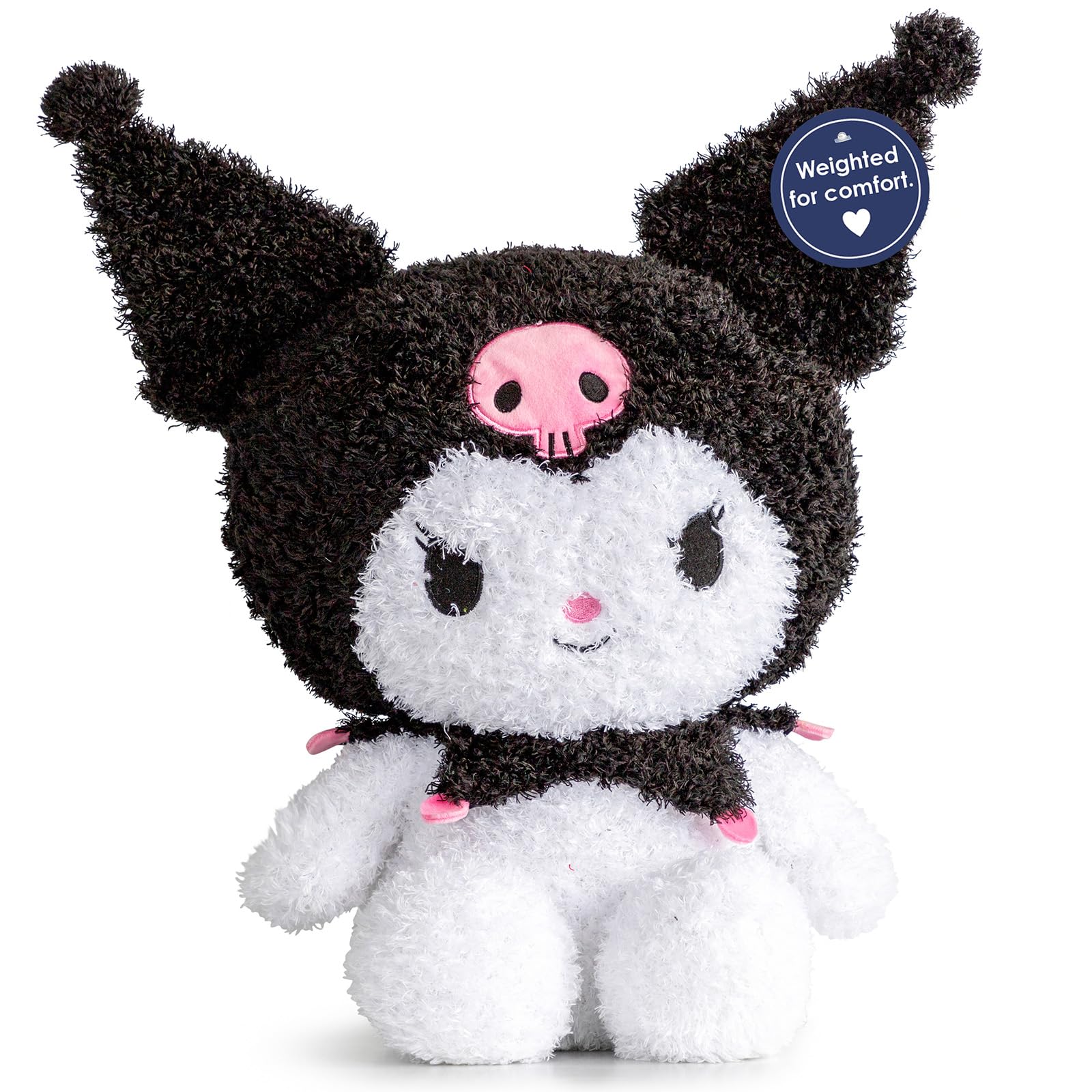 Amazon.com: Jay Franco Weighted Hello Kitty Kuromi Fuzzy Plush