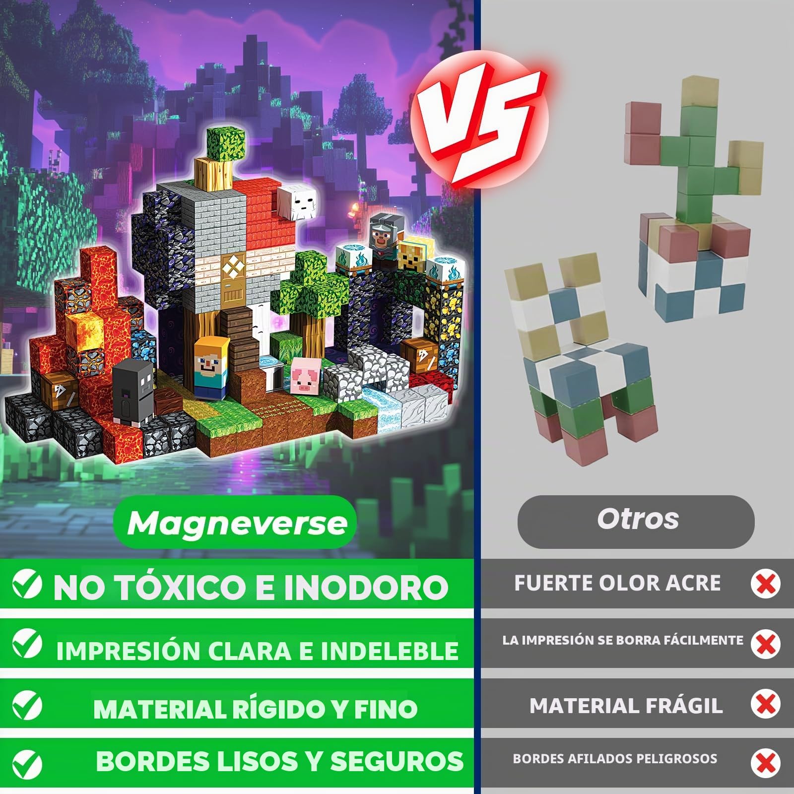Magneverse Bloques de construcción magnéticos