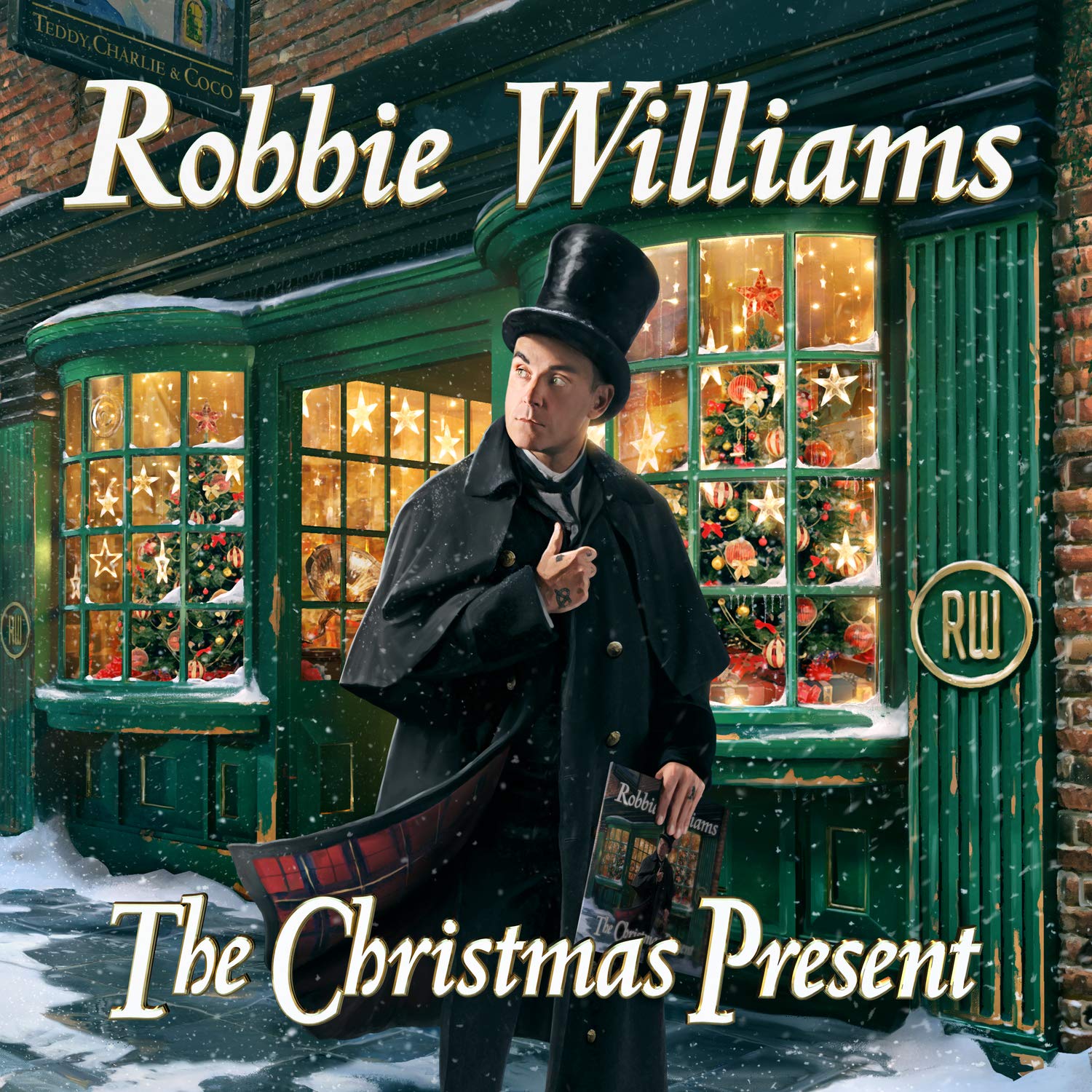 Robbie Williams Christmas Present double CD Europe Columbia 2019 deluxe edition