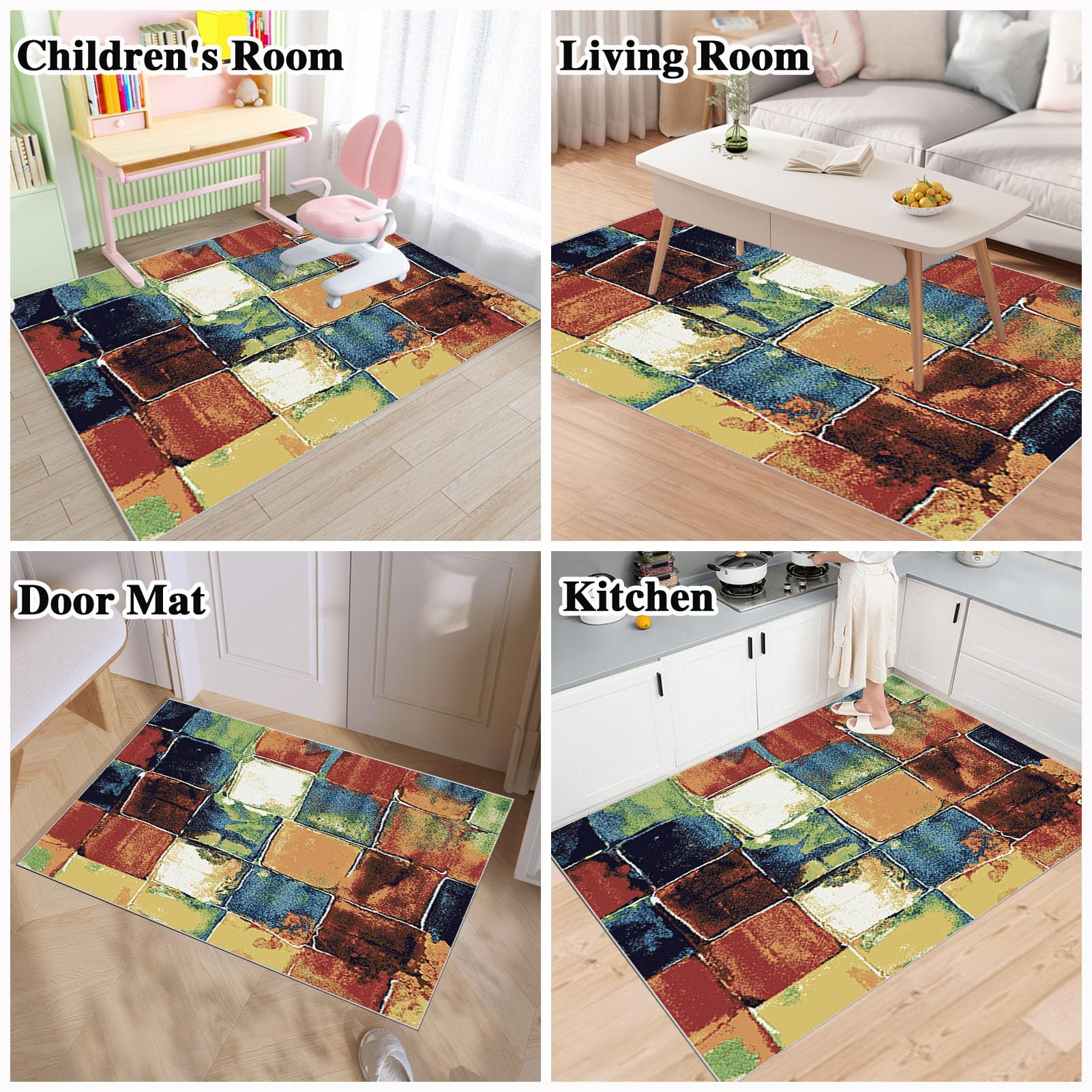 90 x 120 cm Heavy Duty Office Chair Mat for Carpeted Floor Computer Gaming Desk Chair Mat for Carpet Hard Floor Protector Mat for Rolling Chair Carpet Protector Chair Mat Floor Mat for Office Chair - Image 7