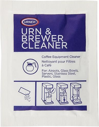 Urnex Limpiador original de urnas y cerveceras, marrón, sin perfume, 48 onzas, 48 unidades