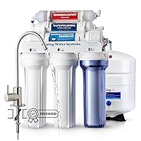 Vista 12 de iSpring RCC7 WQA Filtro de agua potable sistema de ósmosis inversa, de 5 etapas, 75 GPD, certificación con sello de oro