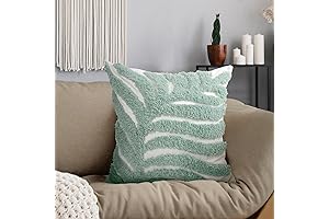 AELS Tropical Throw Pillows - Boho Vibes, Spring Greenery Living