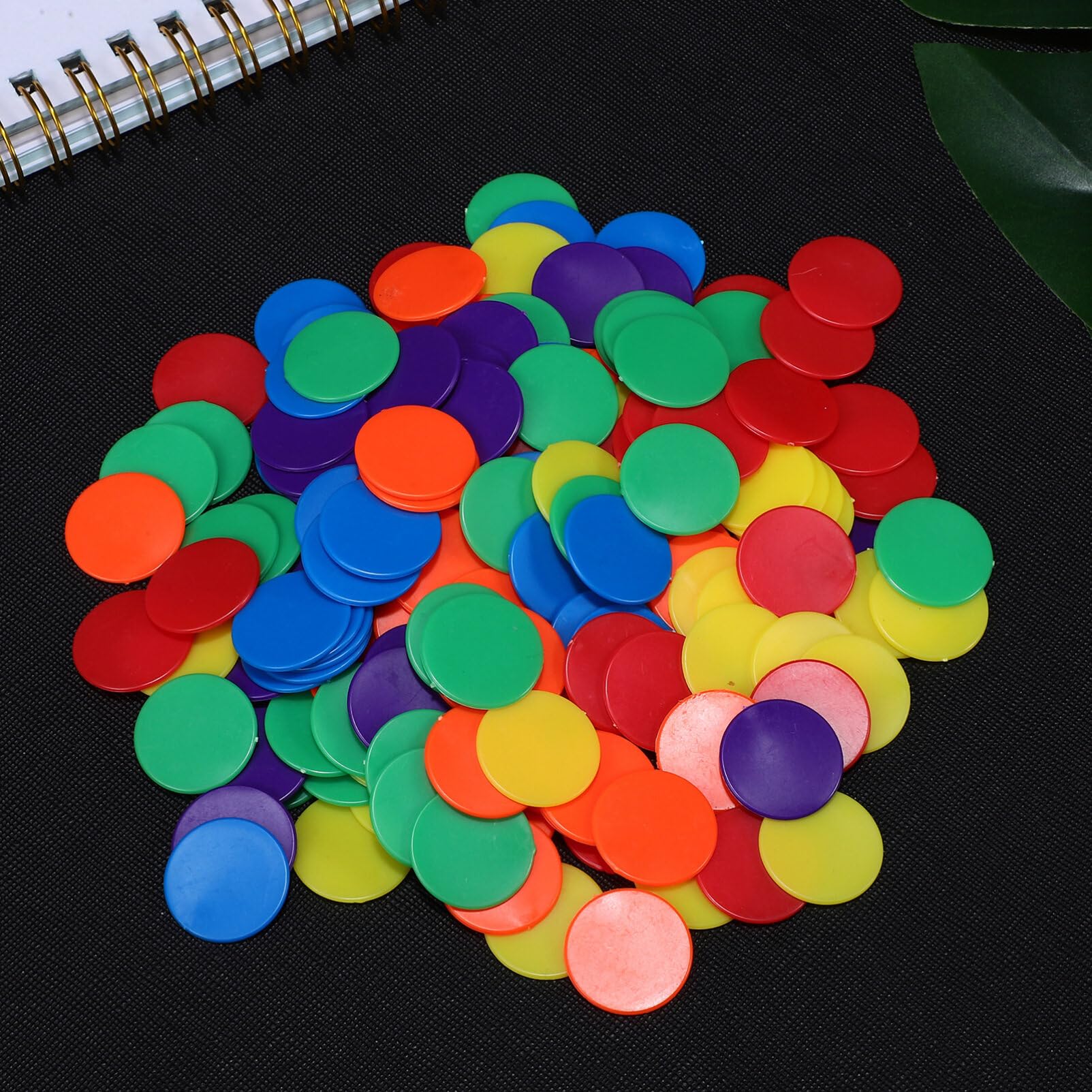 BESPORTBLE Lot De 1000 Jetons De Comptage Colorés En Plastique – Bingo, Maths, Jeux Éducatifs – 1,5 Cm – Couleurs Aléatoires