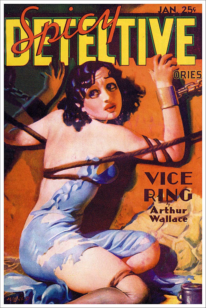 Amazon.co.jp: スパイシーな探偵物語バイスリング ヴィンテージパルプ