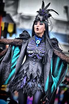 Amazon.co.jp: [HIRA] 実物撮影（ウィッグ、靴追加 ） カラス