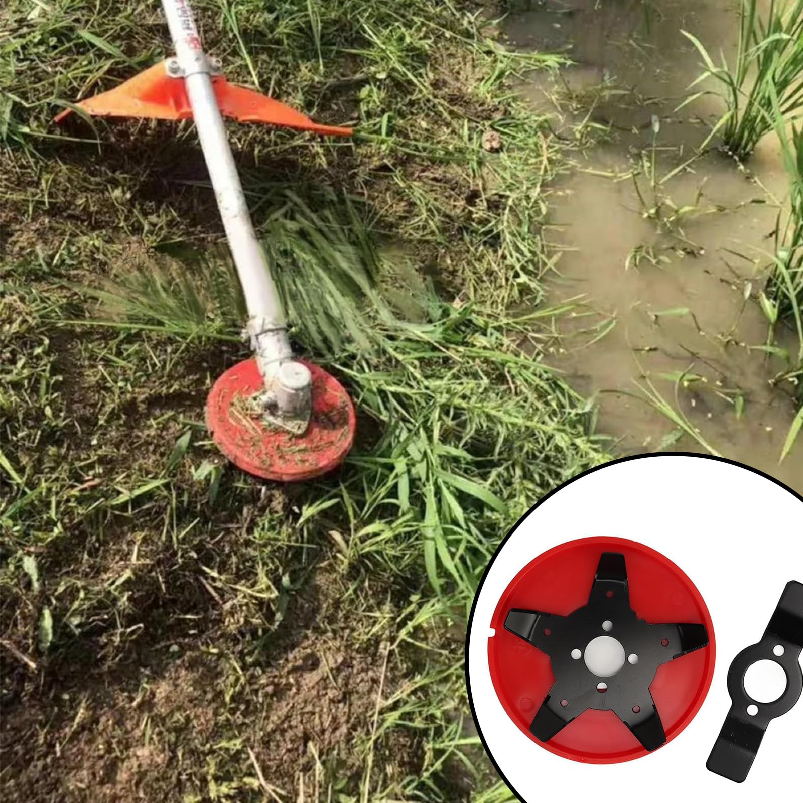 Disco Decespugliatore Universale Con Lame - Per Taglio Erbacce E Vegetazione - Foto 4