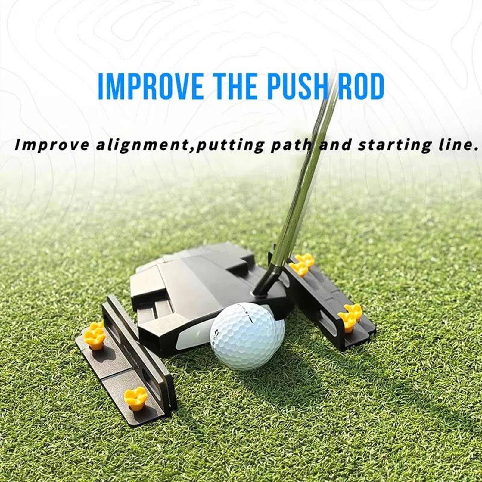 Tappetino per Allenamento di Putting Attrezzi Per Esercizi Putter | Tappeto per Esercizi di Putt nel Golf Per Giovani Uomini Donne Golfisti Appassionati Genitori Famiglia