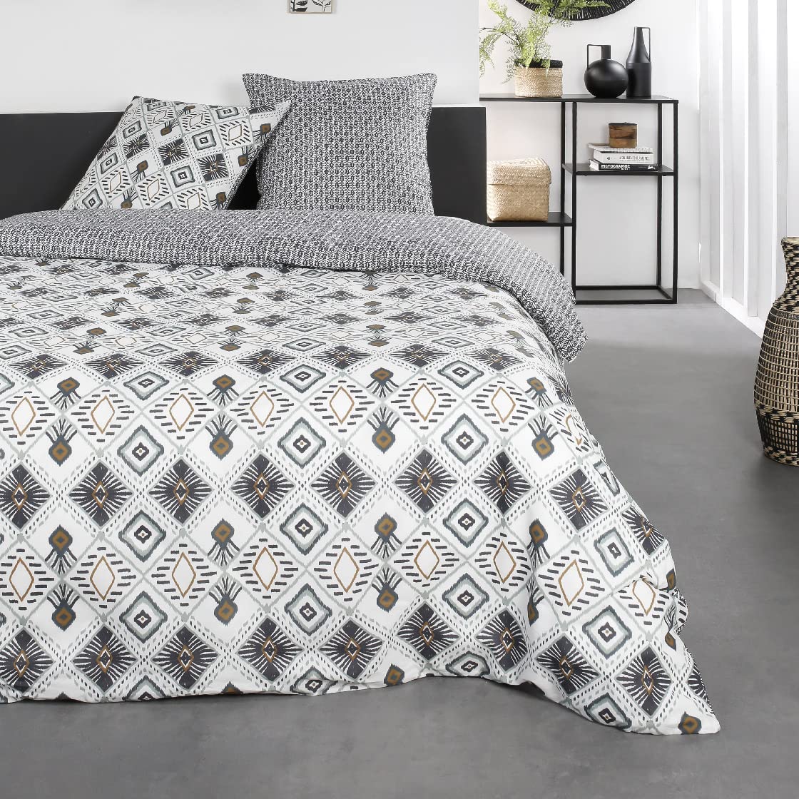 Today Jumeau Cotton Duvet Cover Set, White - Image 2