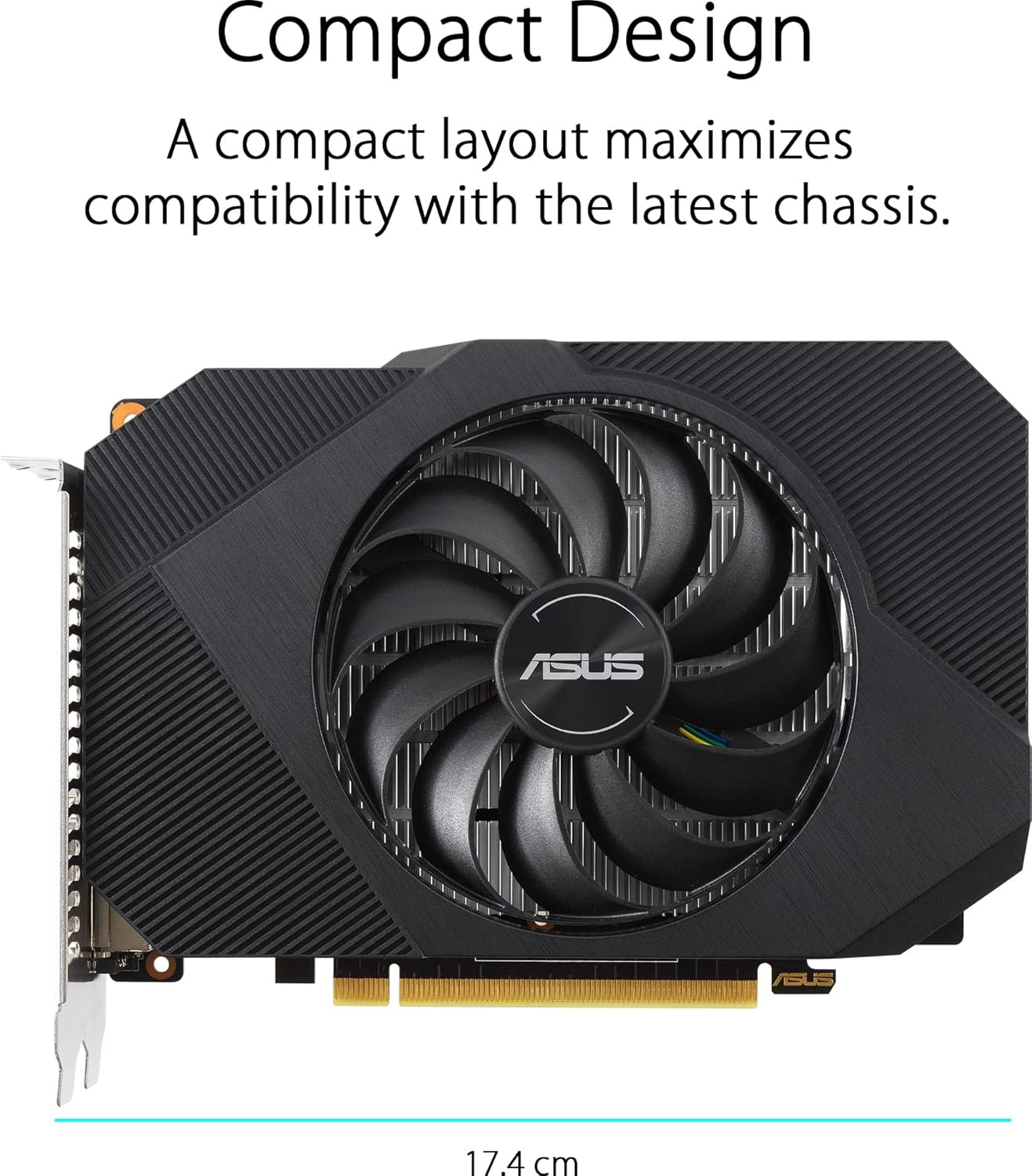 ASUS Phoenix NVIDIA GeForce GTX 1650 V2 OC Edition Scheda Video Gaming, GDDR6 4GB, PCIe 3.0, HDMI, DisplayPort, DVI-D, Cuscinetti a Doppia Sfera Ventola, Auto-Extreme, Nero ASUS Phoenix NVIDIA GeForce GTX 1650 V2 OC Edition Scheda Video Gaming, GDDR6 4GB, PCIe 3.0, HDMI, DisplayPort, DVI-D, Cuscinetti a Doppia Sfera Ventola, Auto-Extreme, Nero