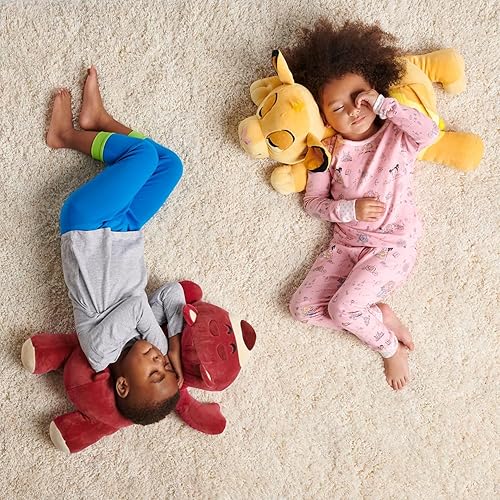 Miniatura 4 de Disney Store - Peluche oficial de Simba Cuddleez  El Rey León  26 pulgadas  Ultra suave y tierno Rey de la selva  Detalles y calidad premium  Regalo