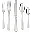Amazon.com: Fortessa Lucca 18/10 Stainless Steel Flatware, 5 Piece ...