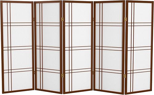 Miniatura 47 de Pantalla Shoji corta de doble cruz de 4 pies - Natural - 3 paneles Natural,Negro -,Honey,Rosewood,Nuez,Blanco,https://www.amazon.com/dp/undefined