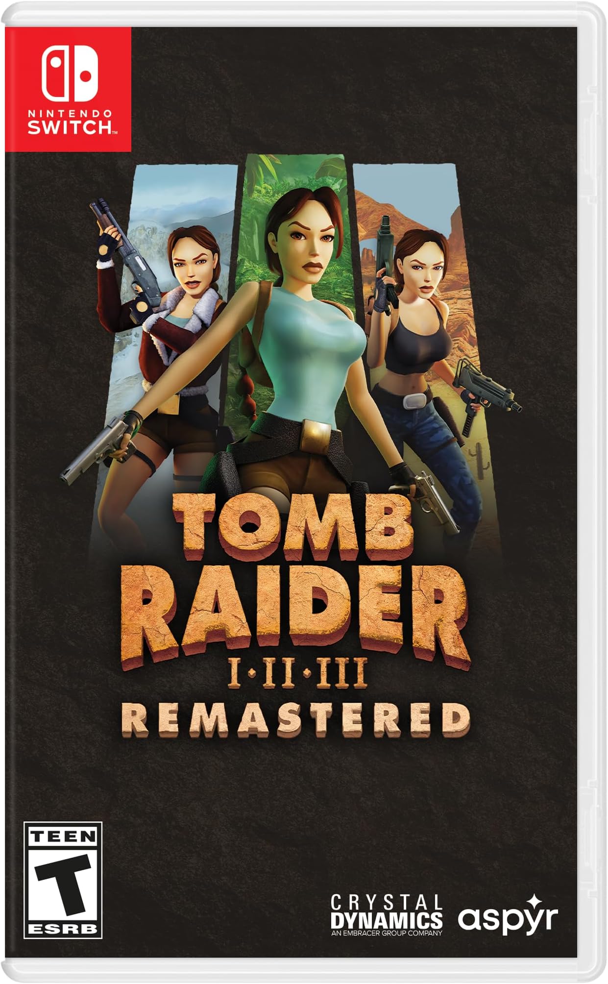 Tomb Raider I-III Remastered Starring Lara Croft (輸入版:北米) – Switch