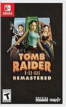 Tomb Raider I-III Remastered Starring Lara Croft - Nintendo Switch