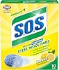 S.O.S Steel Wool Soap Pads, Lemon Fresh, 10 Count