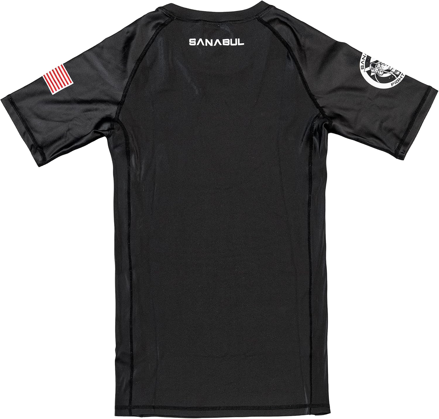 Sanabul NASA Short Sleeve Compression MMA BJJ Wrestling Jiu Jitsu Rash Guard - Image 7
