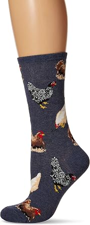 Socksmith Womens Hen House Crew Socks