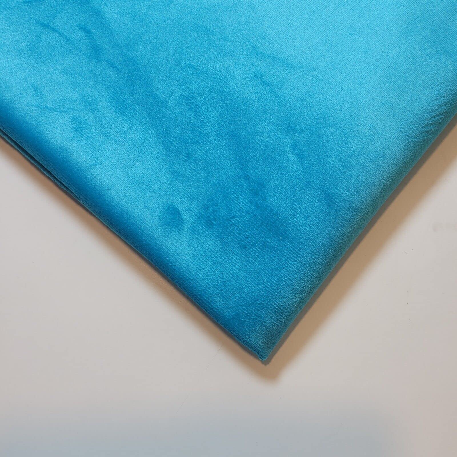 58" (150 cm) Wide Faux Plush Velvet Fabric for Upholstery & Curtains - Image 2